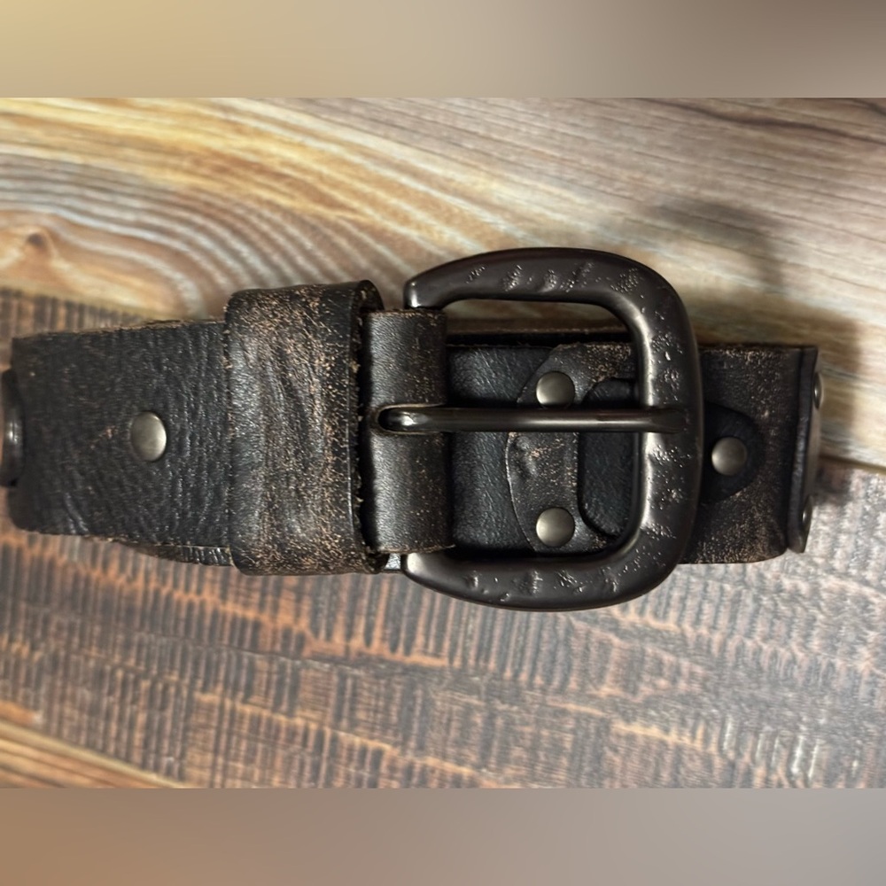 Leather Belt (42” including the buckle) - Picture 2 of 7